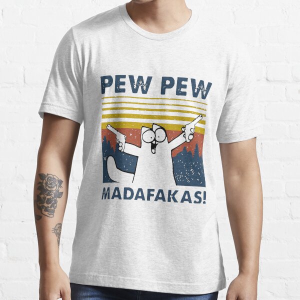 Pew Pew Madafakas Bedeutung Essential T-Shirt