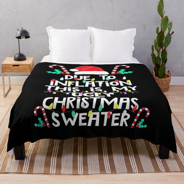 Item preview, Funny Due to Inflation Ugly Christmas Sweaters For Men Women designed and sold by Pexilus.