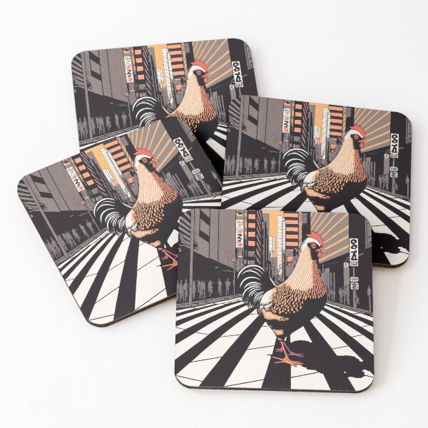 Item preview, Chicken Travels - Tokyo designed and sold by theblueofmyeye.