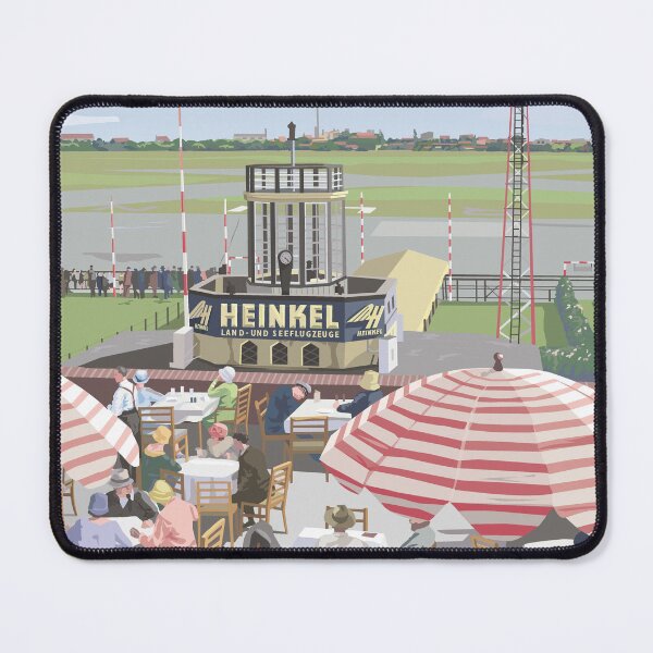 Item preview, Tempelhof Airport, Berlin from the Mitropa Cafe, 1929 designed and sold by contourcreative.