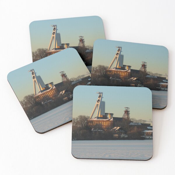Item preview, Mine against a wintry backdrop designed and sold by kohlenjunge.