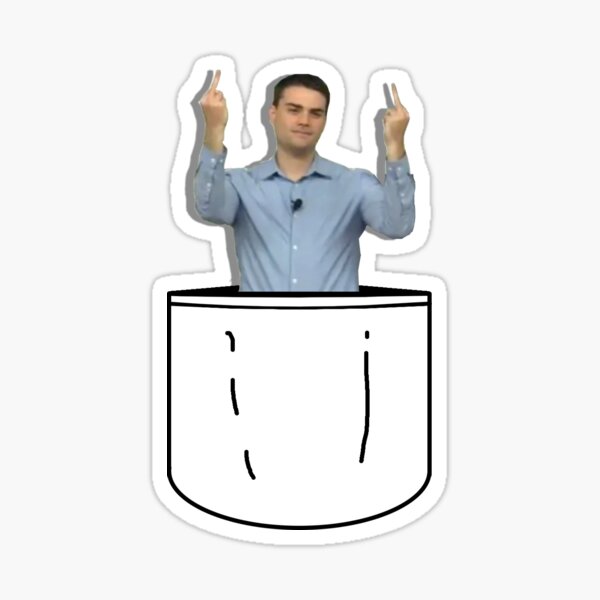 Ben in Pocket Sticker