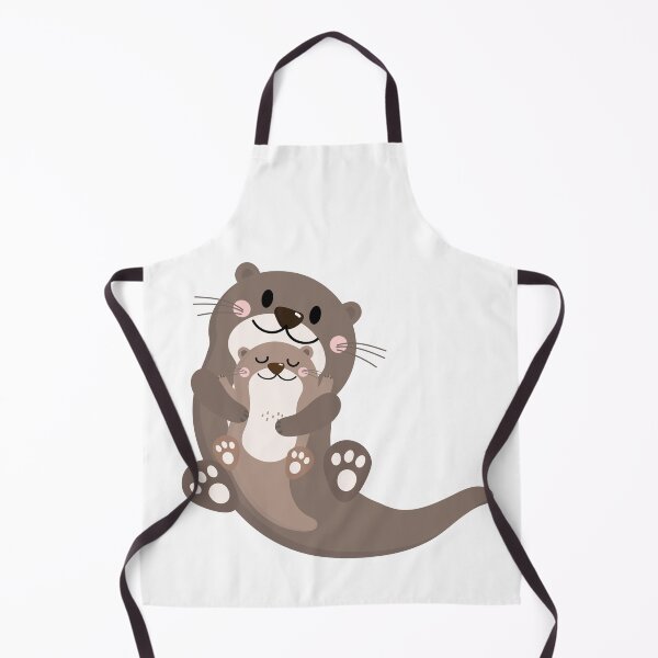 Item preview, Otter with baby designed and sold by Unindiv.