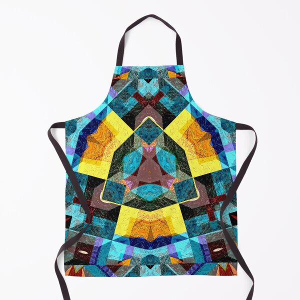 Item preview, POWERFUL LUMINOUS RADIAL COSMIC LABYRINTH PATCHWORK -  SPIRITUAL AWAKENING CUBIC GEOMETRIC ART PATTERN IN DEEP* designed and sold by Ralek.