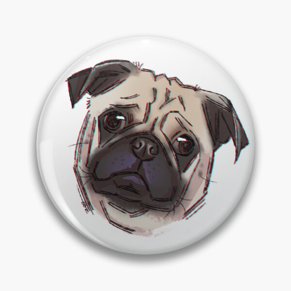 Item preview, Chromatic Pug  designed and sold by Zaa.