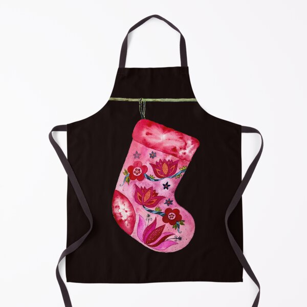 Item preview, Watercolor Christmas Stocking designed and sold by KatasArt.