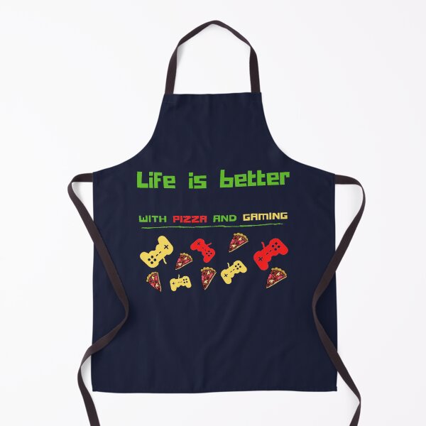 Item preview, Life Is Better With Pizza And Gaming designed and sold by TeesFashion.