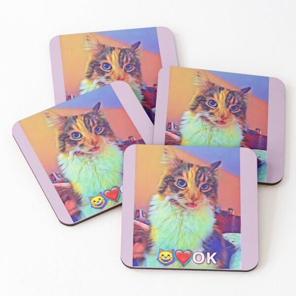 Item preview, Rainbow Kitty Design  designed and sold by TheOKCat.