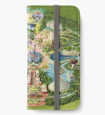 Disneyland Colorful Map iPhone Wallet/Case/Skin