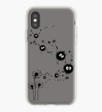 Flying Susuwatari iPhone Case