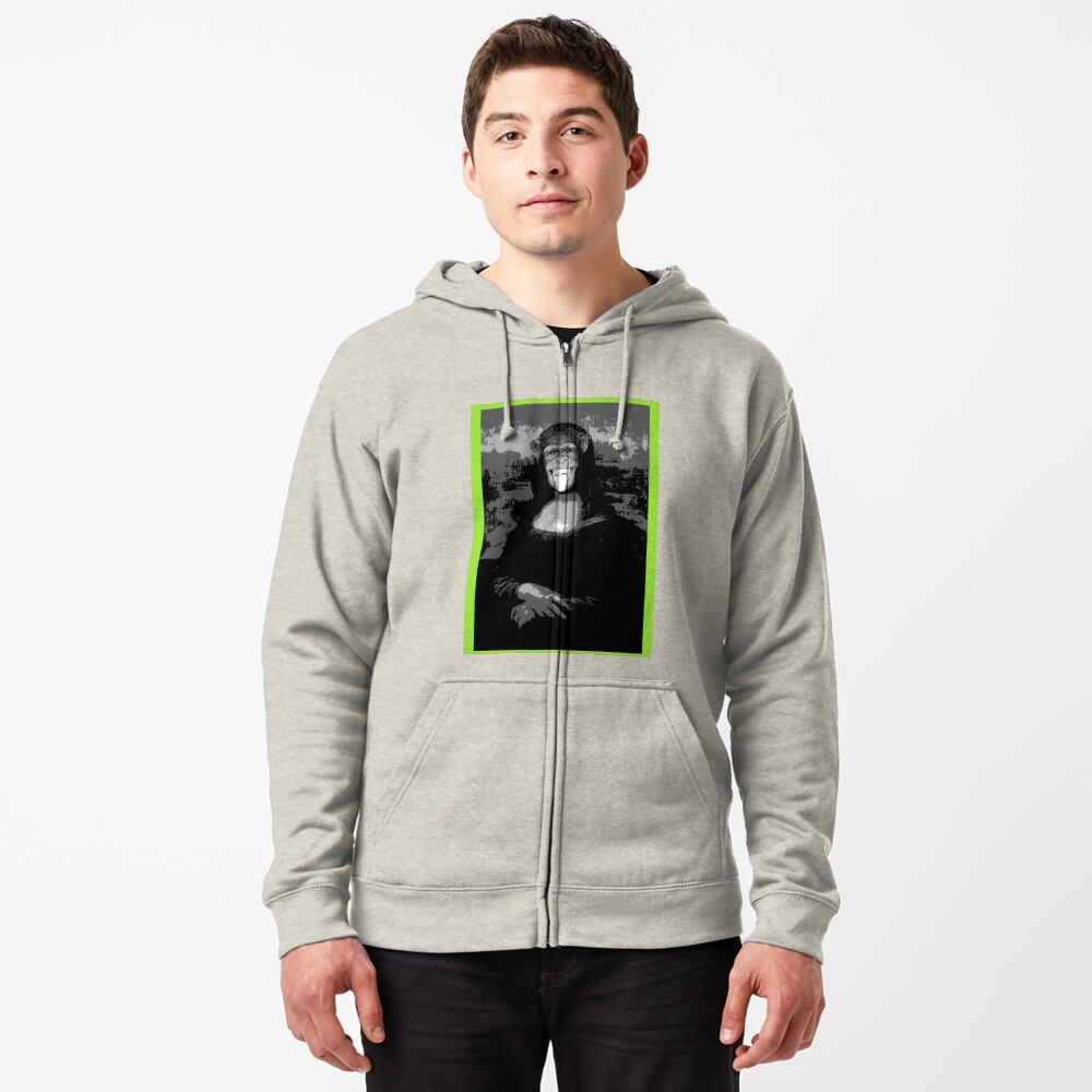 Vista previa del artículo con la obra «Sudadera con capucha y cremallera», diseñado y vendido por lutxana.
