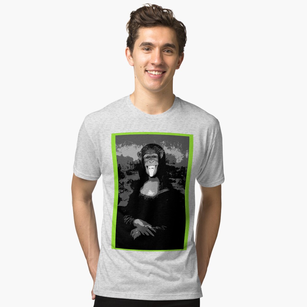 Vista previa del artículo con la obra «Camiseta de tejido mixto», diseñado y vendido por lutxana.