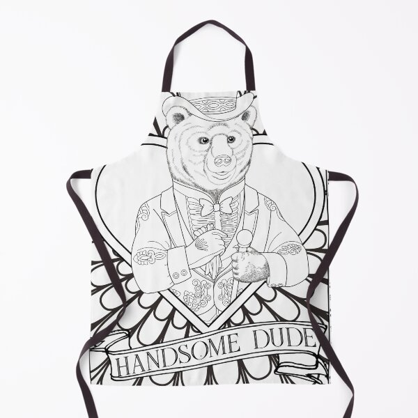 Item preview, Handsome Dude Vintage Fantasy Animal Bear For Husband Boyfriend designed and sold by Mrspink16.