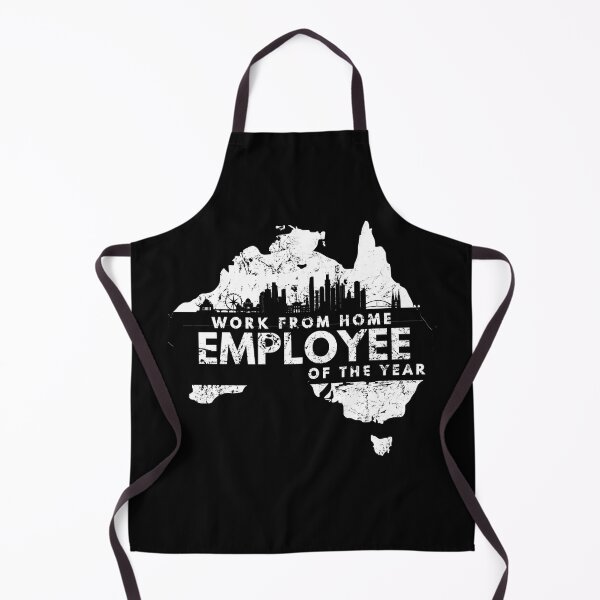 Item preview, Work from home employee of the year in Melbourne, Australia in black designed and sold by Manoroma.