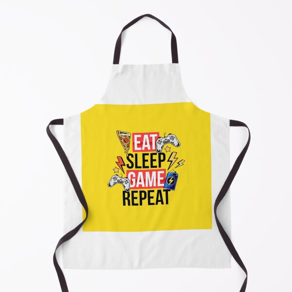 Item preview, Eat sleep game repeat designed and sold by ArtsOfWonder.