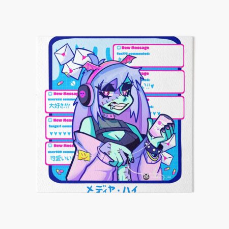 Media High Art Board Print