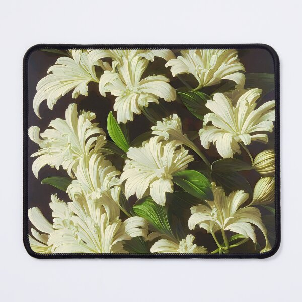Item preview, Decorative oil painting of flowers designed and sold by BubbleCrumbs.