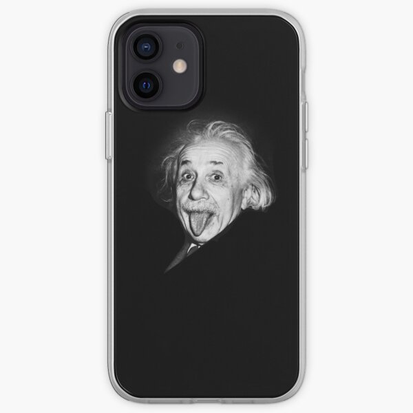 Divertido Einstein Funda blanda para iPhone