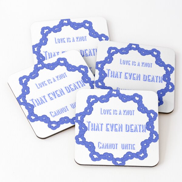 Item preview, Love is a knot that even death cannot untie  designed and sold by Lessonsprint.