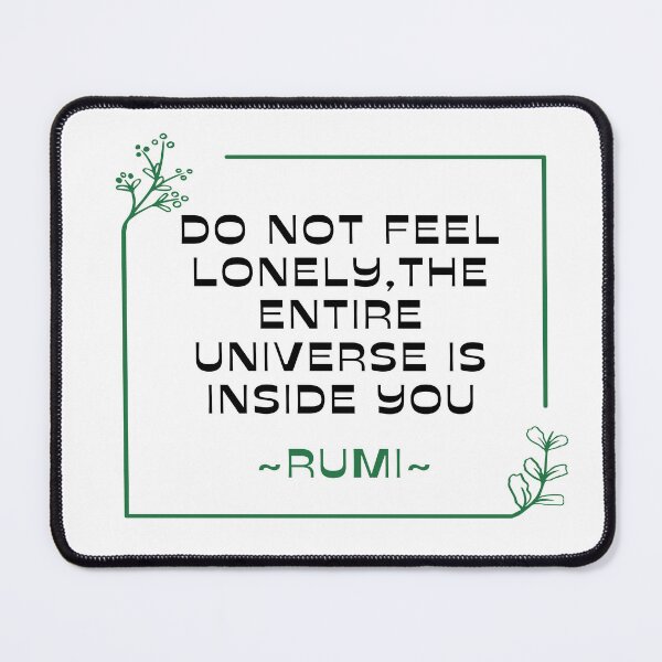 Item preview, Rumi quote: universe is inside you designed and sold by Ioana1.