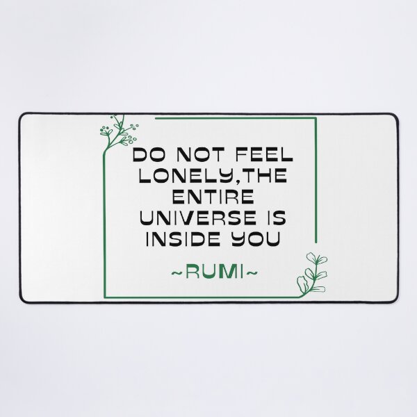 Item preview, Rumi quote: universe is inside you designed and sold by Ioana1.