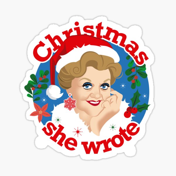 Item preview, Christmas she wrote designed and sold by AleMogolloArt.