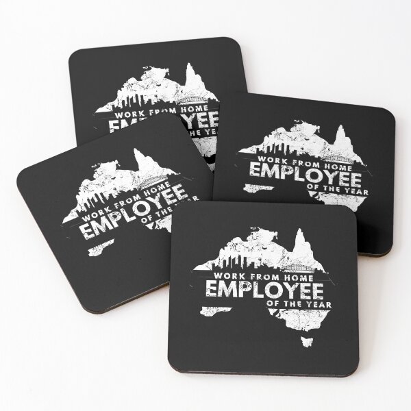 Item preview, Work from home employee of the year in Sydney, Australia in black designed and sold by Manoroma.