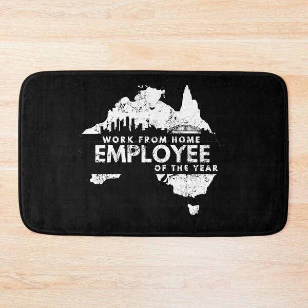 Item preview, Work from home employee of the year in Sydney, Australia in black designed and sold by Manoroma.
