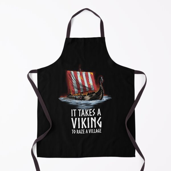 Item preview, Norse Mythology - It Takes A Viking To Raze A Village - Viking Ship designed and sold by Styrman.