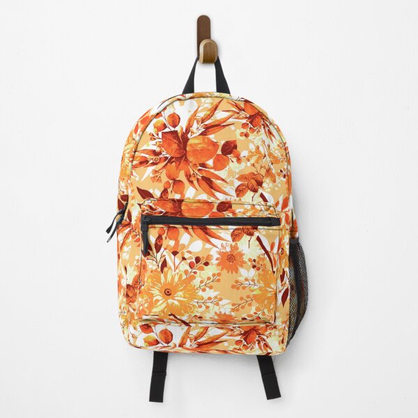 Item preview, Summer - Orange And Yellow Floral Seamless Pattern designed and sold by bonfimarts.