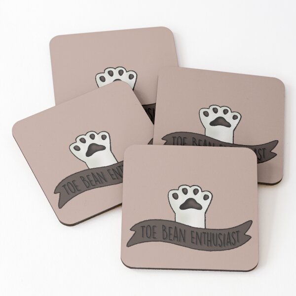 Item preview, Toe Bean Enthusiast White With Black Bean designed and sold by Zephyr-Studio.