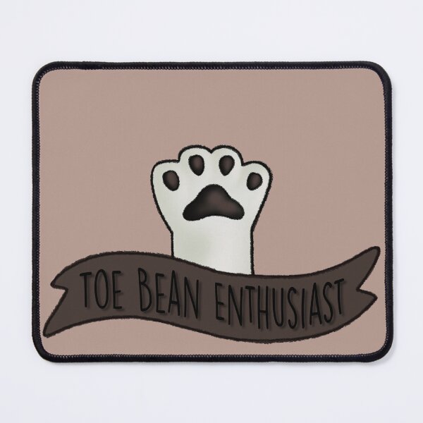 Item preview, Toe Bean Enthusiast White With Black Bean designed and sold by Zephyr-Studio.