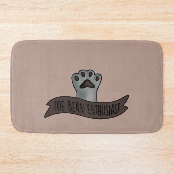 Item preview, Toe Bean Enthusiast Gray With Black Bean designed and sold by Zephyr-Studio.