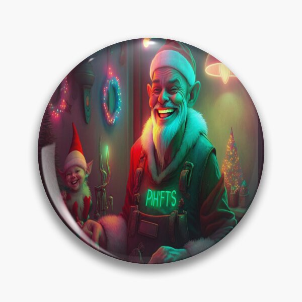 Item preview, Brazz Official - Old Santa Claus & an Elf "Warm Colors" Edition #1 (Christmas Collection) designed and sold by Brazz Official.