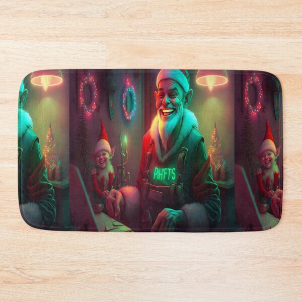 Item preview, Brazz Official - Old Santa Claus & an Elf "Warm Colors" Edition #1 (Christmas Collection) designed and sold by Brazz Official.