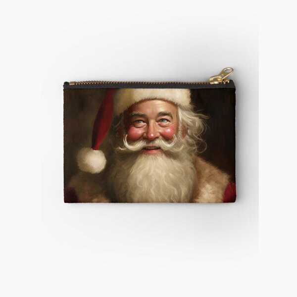Item preview, Classic Santa Claus in Red Plush Suit, Traditional Festive Christmas Art, St. Nick AI Illustration designed and sold by AiHolidayArt.