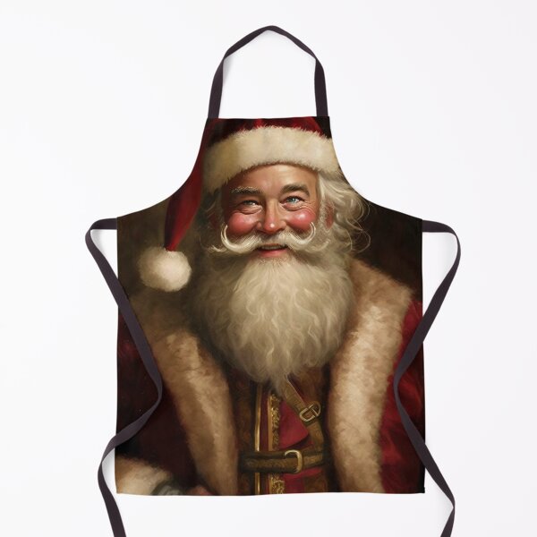 Item preview, Classic Santa Claus in Red Plush Suit, Traditional Festive Christmas Art, St. Nick AI Illustration designed and sold by AiHolidayArt.