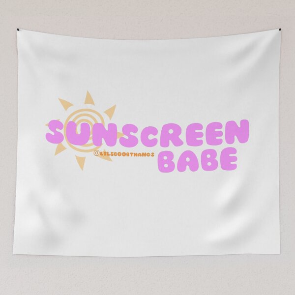 Item preview, Sunscreen Babe, sunscreen everyday, wear your SPF | @lilsboobthangs designed and sold by lilsboobthangs.