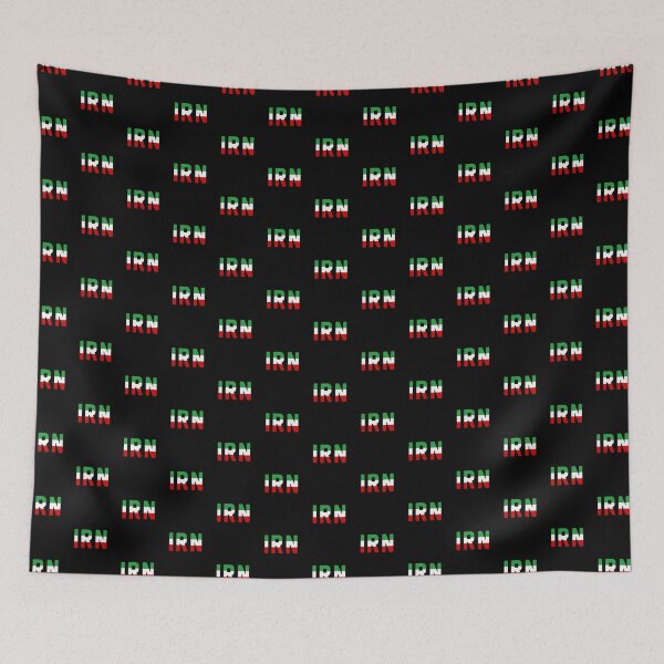 Item preview, IRN (Iran) Flag Green / White / Red  designed and sold by PEK1787.