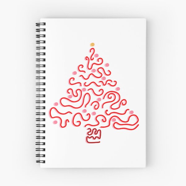 Item preview, Abstract Red Christmas Tree designed and sold by Cooper Lynn Designs.