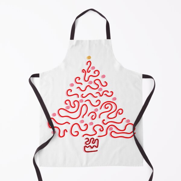 Item preview, Abstract Red Christmas Tree designed and sold by Cooper Lynn Designs.