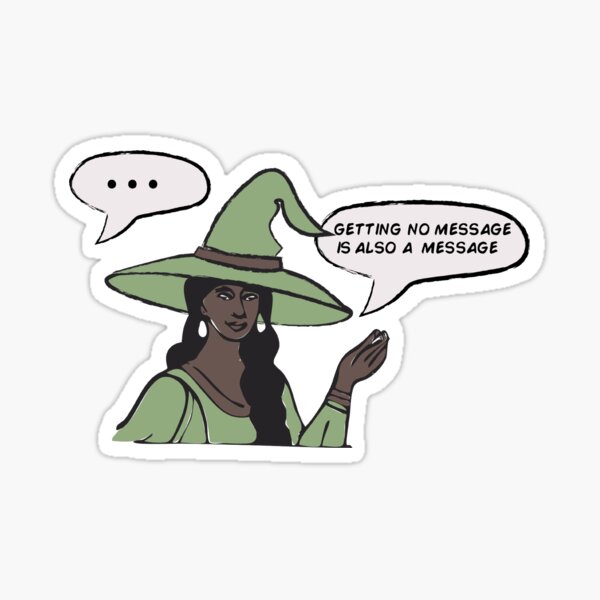 Item preview, feminist witch advice designed and sold by sh-lem.