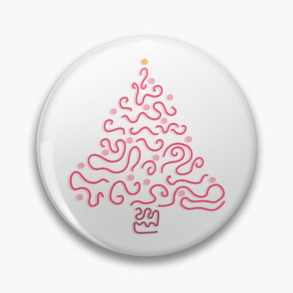 Item preview, Abstract Pink Christmas Tree designed and sold by Cooper Lynn Designs.