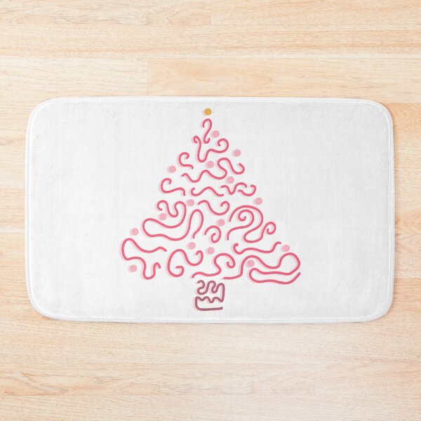 Item preview, Abstract Pink Christmas Tree designed and sold by Cooper Lynn Designs.