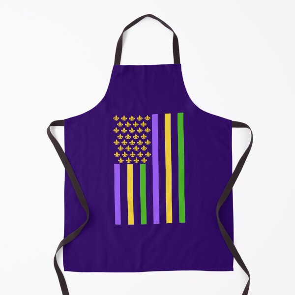 Item preview, Mardi Gras American Flag designed and sold by Meliafroggy.