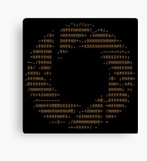 Portal - Aperture Science Code Logo Canvas Print