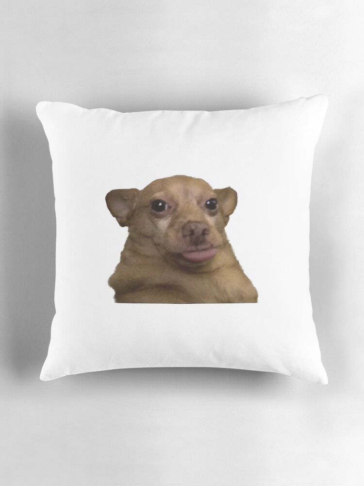 Thumbnail 3 of 4, Pillow, Blep Dog designed and sold by Cheddariniii.