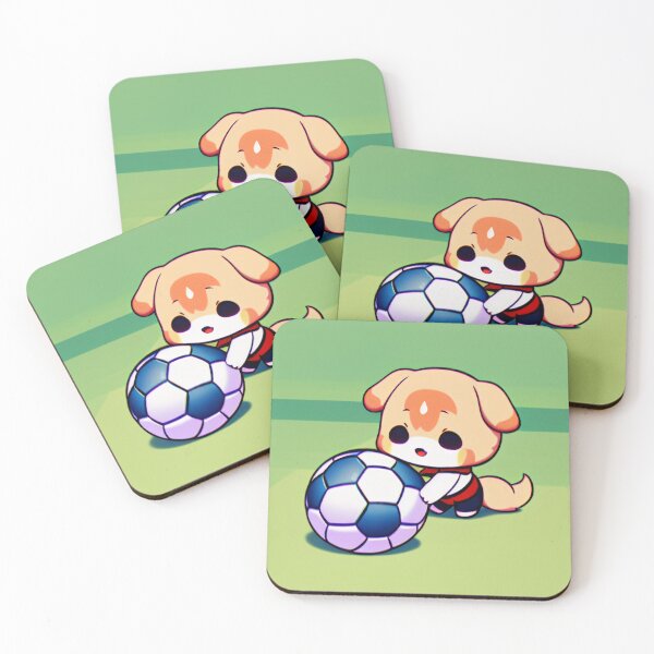 Item preview, Chibi Dog With Soccer Ball designed and sold by BAYFAIRE.