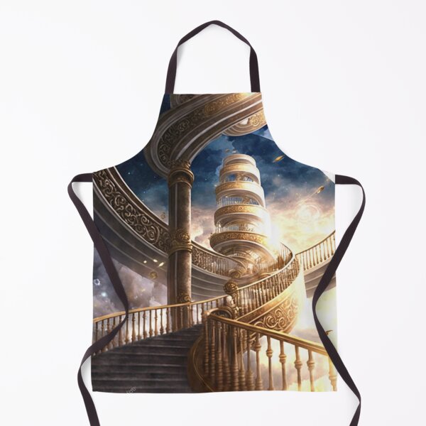 Item preview, Staircase to Heaven AI Art Celestial Artwork designed and sold by BeaconMarketing.