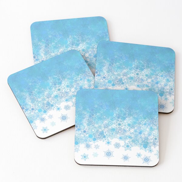 Item preview, Blizzard - icy blue designed and sold by WietskeWelten.